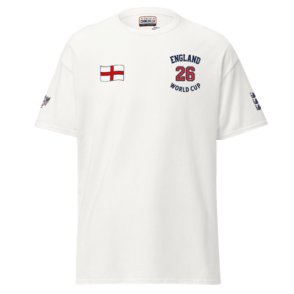 England World Cup 26 Unisex Classic Tee - Chinchilla Choons
