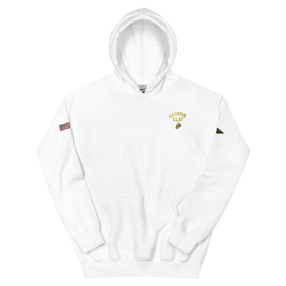 Cassius Clay Classic Unisex Hoodie - Chinchilla Choons