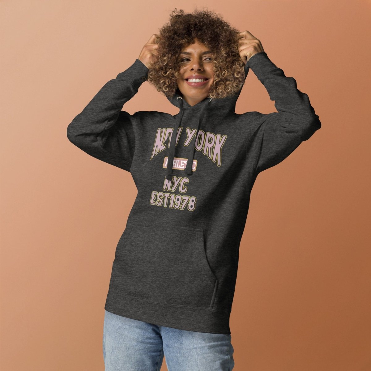 New York Athletic Premium Unisex Hoodie - Chinchilla Choons