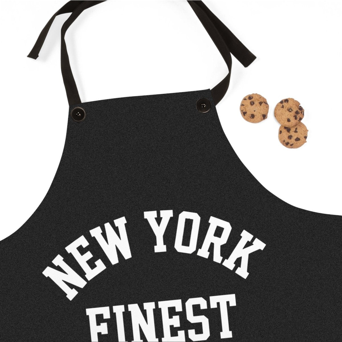 New York Finest Apron - Black & White - Chinchilla Choons