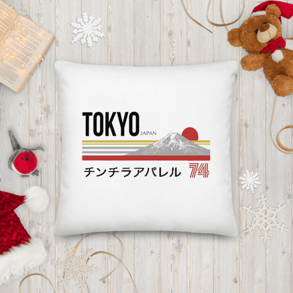 Tokyo 74 Premium Pillow - Chinchilla Choons
