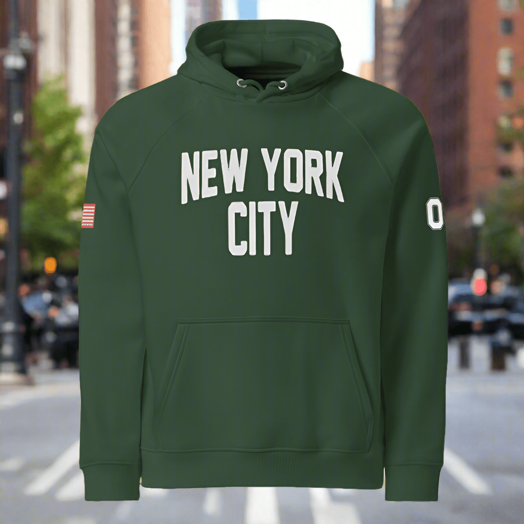 New York City Unisex Eco Hoodie - Chinchilla Choons