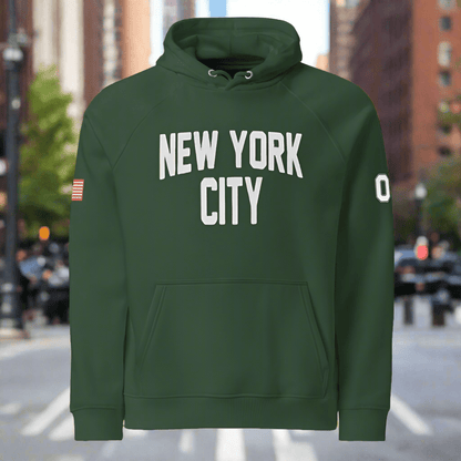 New York City Unisex Eco Hoodie - Chinchilla Choons
