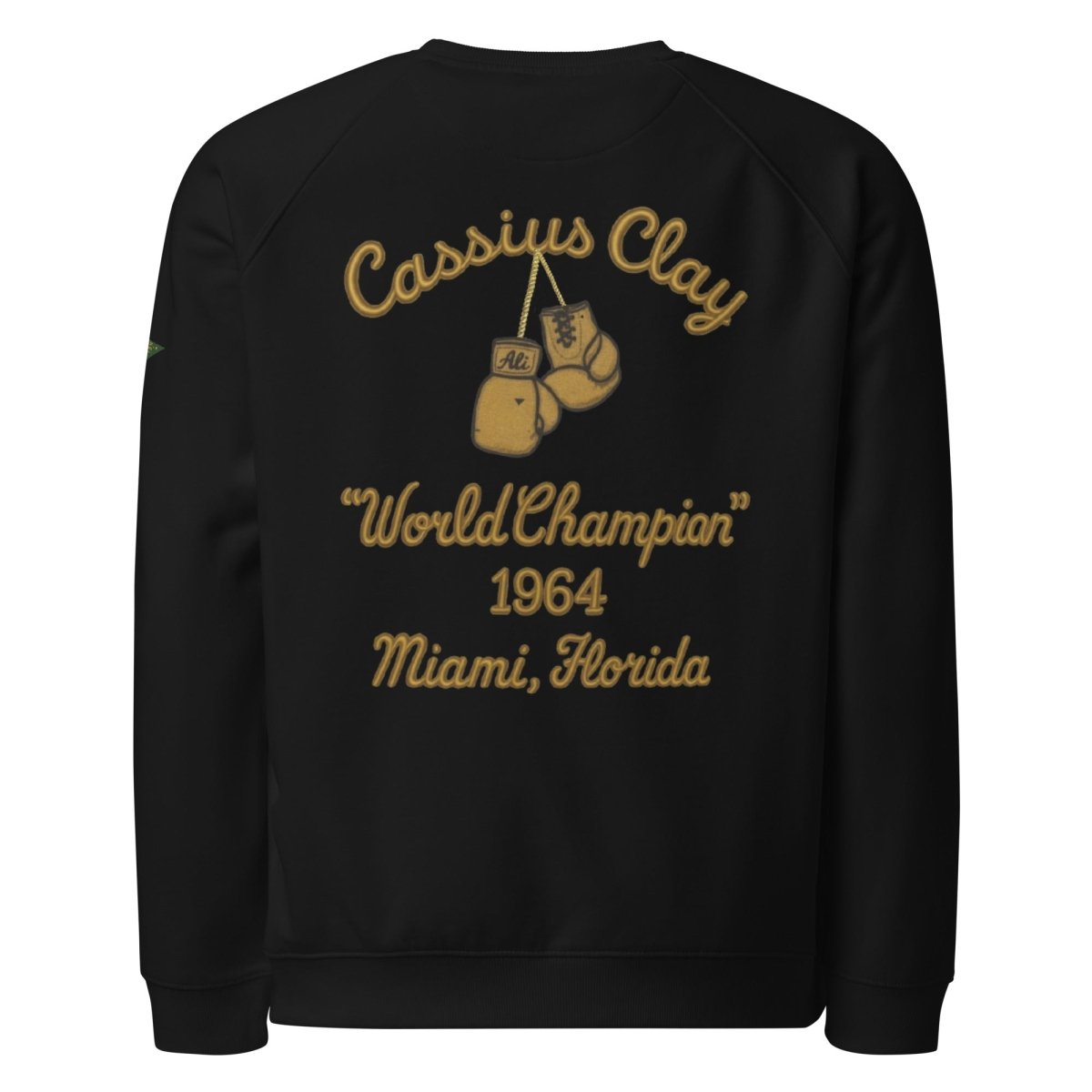 Cassius Clay Unisex Organic Sweatshirt - Chinchilla Choons