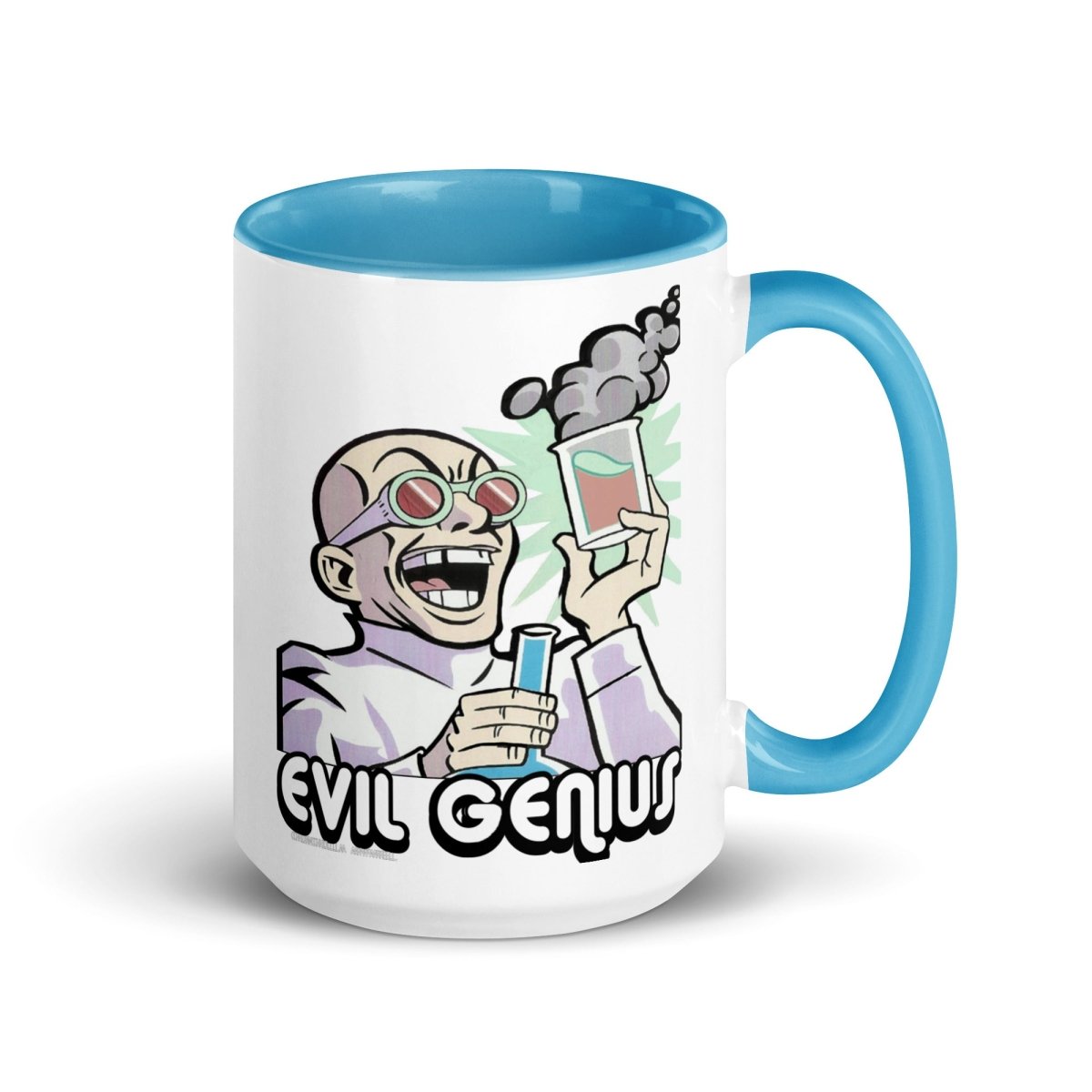 Evil Genius Ceramic Mug (White) - Chinchilla Choons