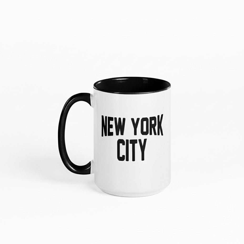 New York City Mug (Black & White) - Chinchilla Choons
