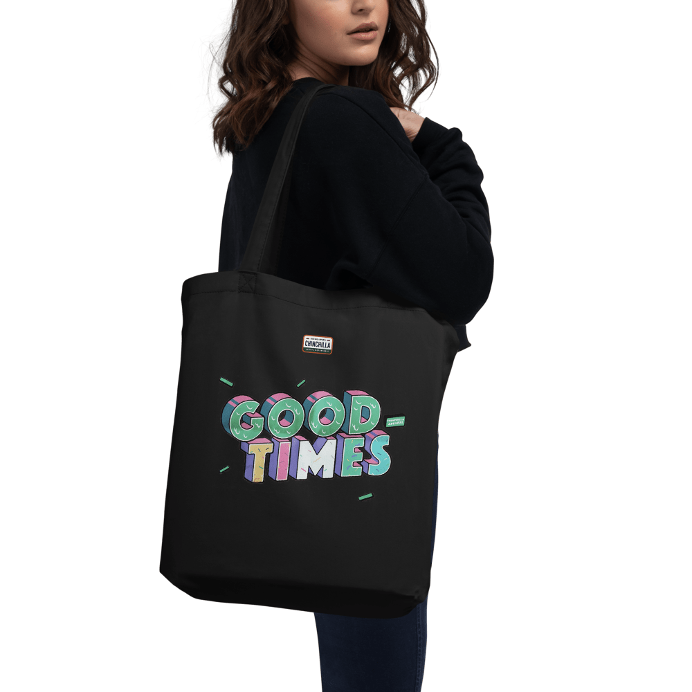 Good Times Eco Tote Bag - Chinchilla Choons