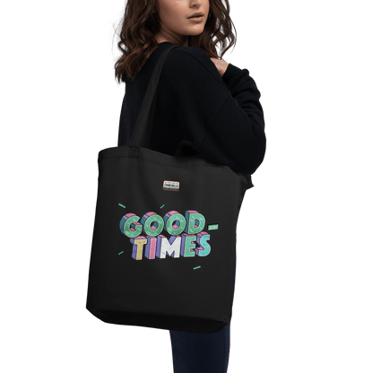 Good Times Eco Tote Bag - Chinchilla Choons