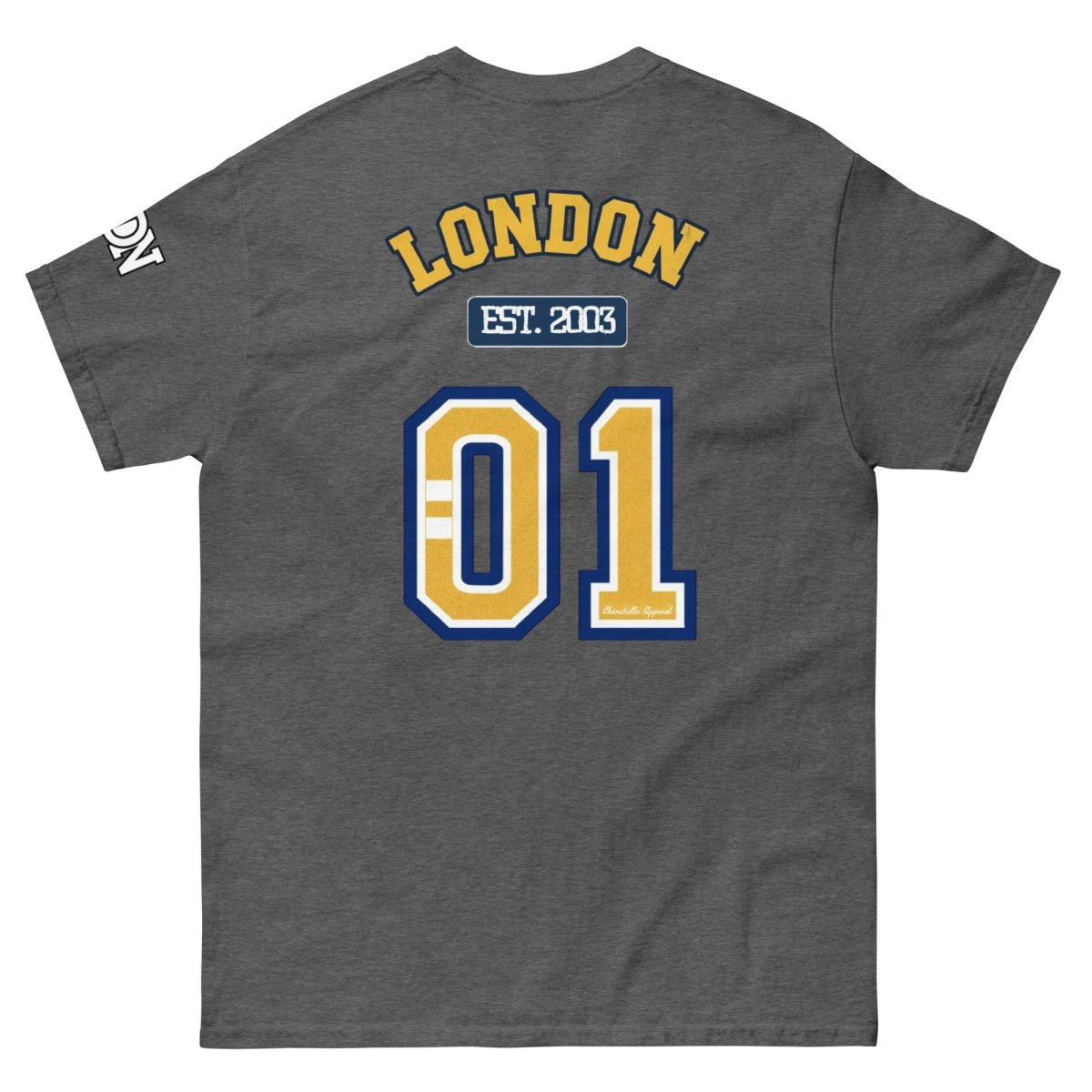 London Varsity Unisex Classic Tee - Chinchilla Choons