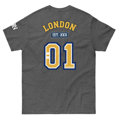 London Varsity Unisex Classic Tee - Chinchilla Choons