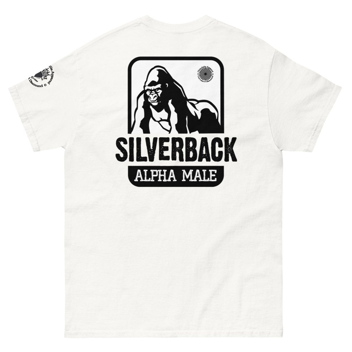 Silverback Mens Classic Tee (Light Colours) - Chinchilla Choons