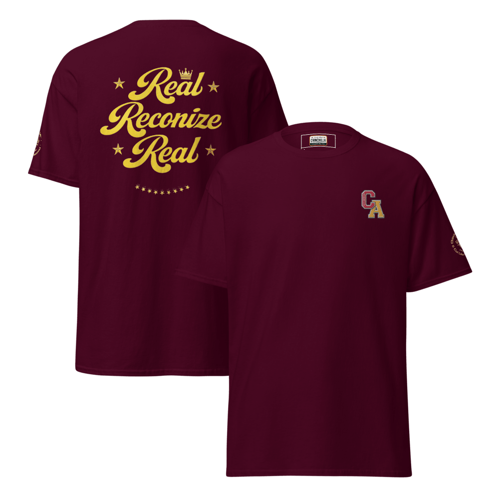 Real Reconize Real Unisex Classic Tee - Chinchilla Choons