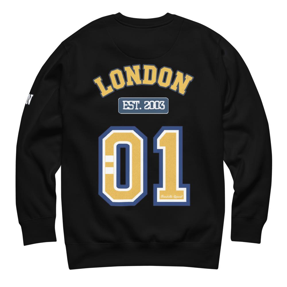 London Varsity Unisex Premium Sweatshirt - Chinchilla Choons