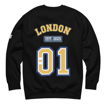 London Varsity Unisex Premium Sweatshirt - Chinchilla Choons
