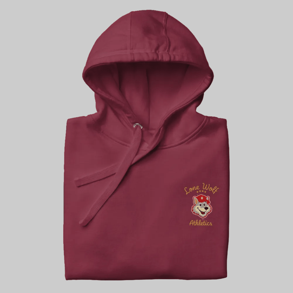 Lone Wolf Unisex Hoodie - Chinchilla Choons
