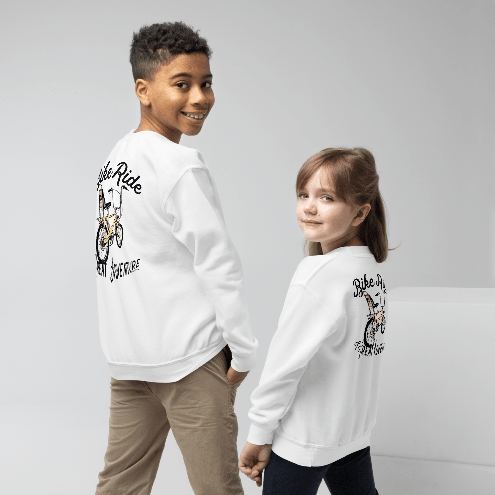 Chopper '75' Youth Crewneck Sweatshirt - Chinchilla Choons