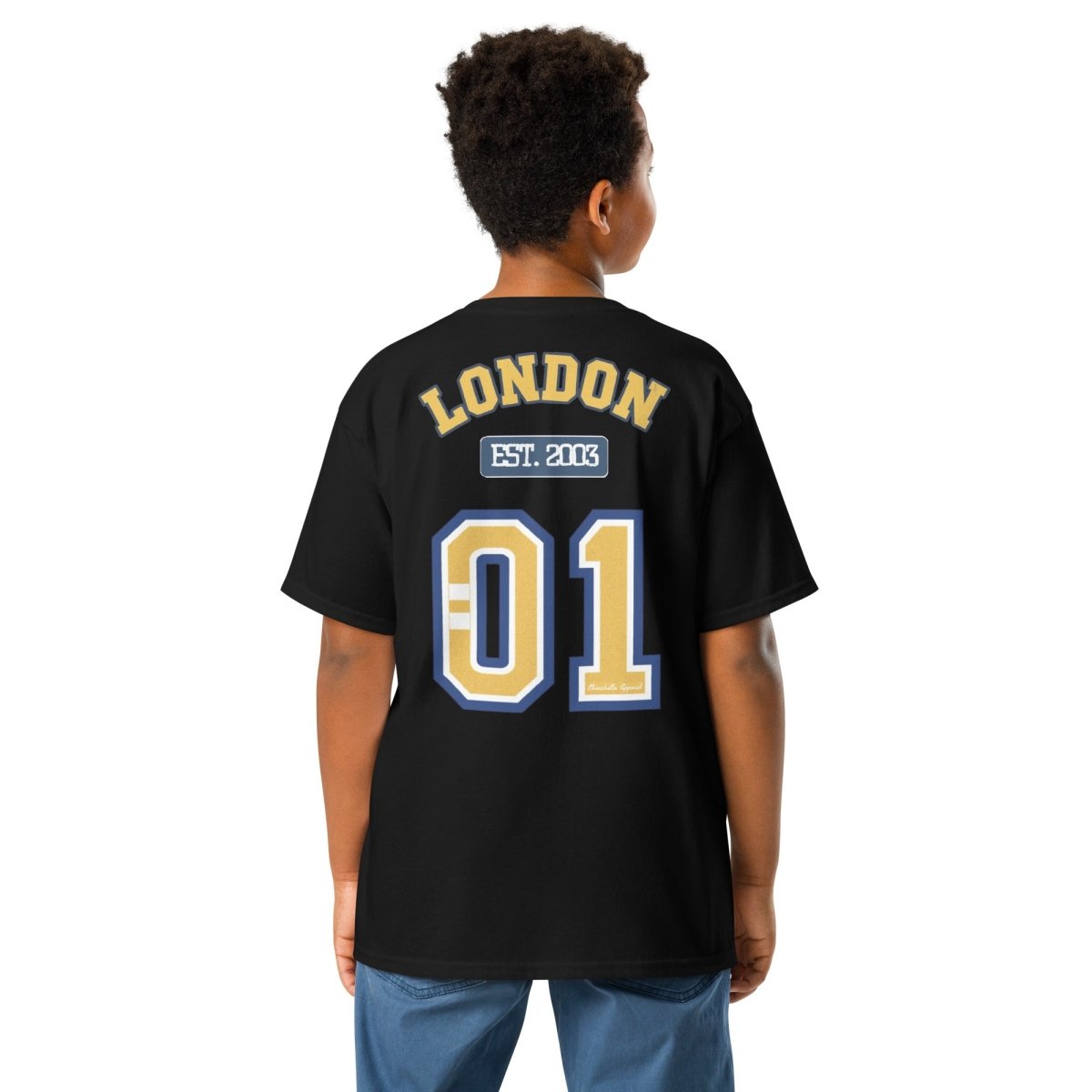 London Varsity Youth Classic Tee - Chinchilla Choons