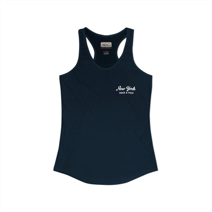 New York Varsity Women's Ideal Racerback Tank Top - Chinchilla Choons