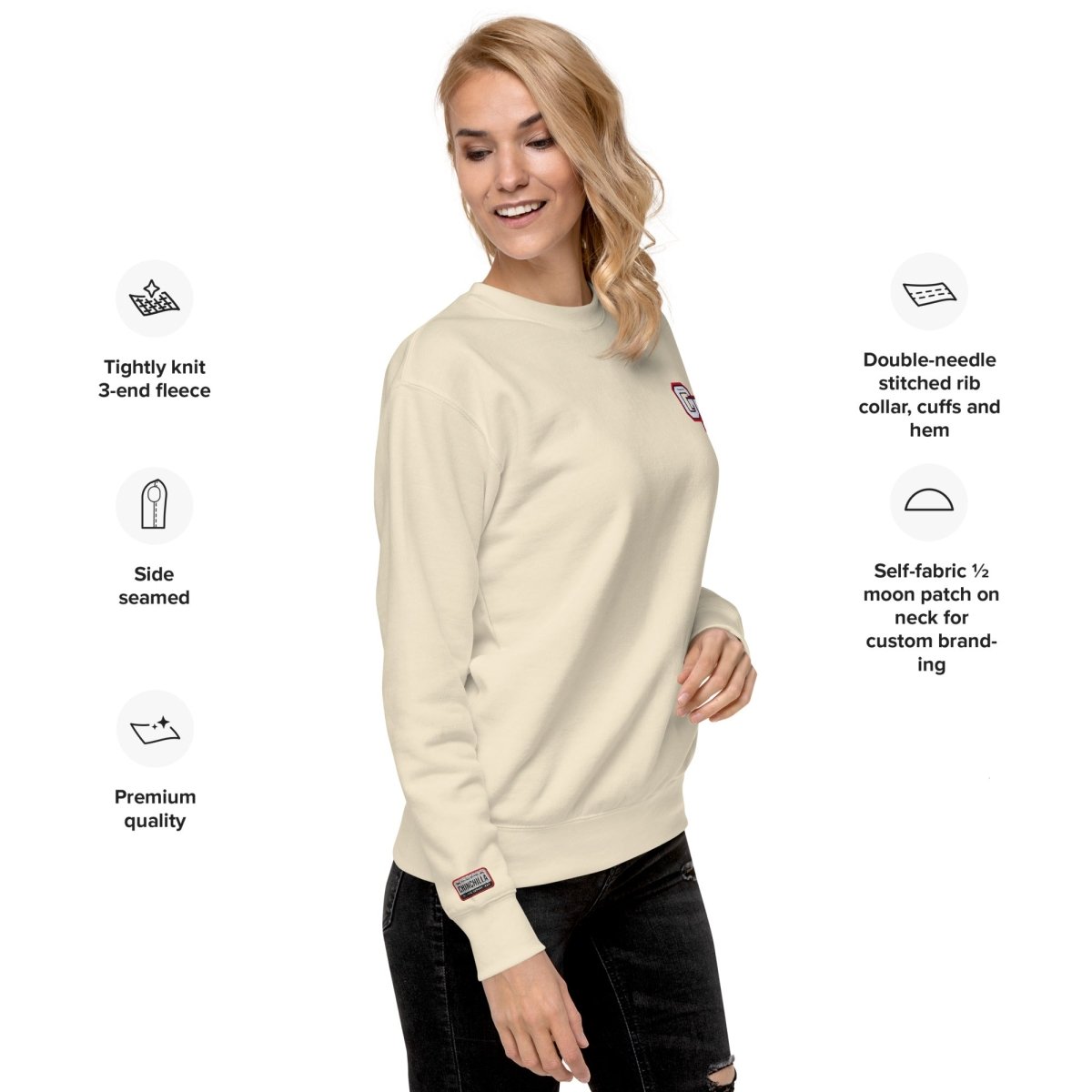 Good Times Unisex Premium Sweatshirt - Chinchilla Choons