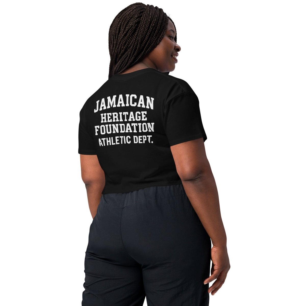 Jamaican Heritage Women’s Crop Top - Chinchilla Choons
