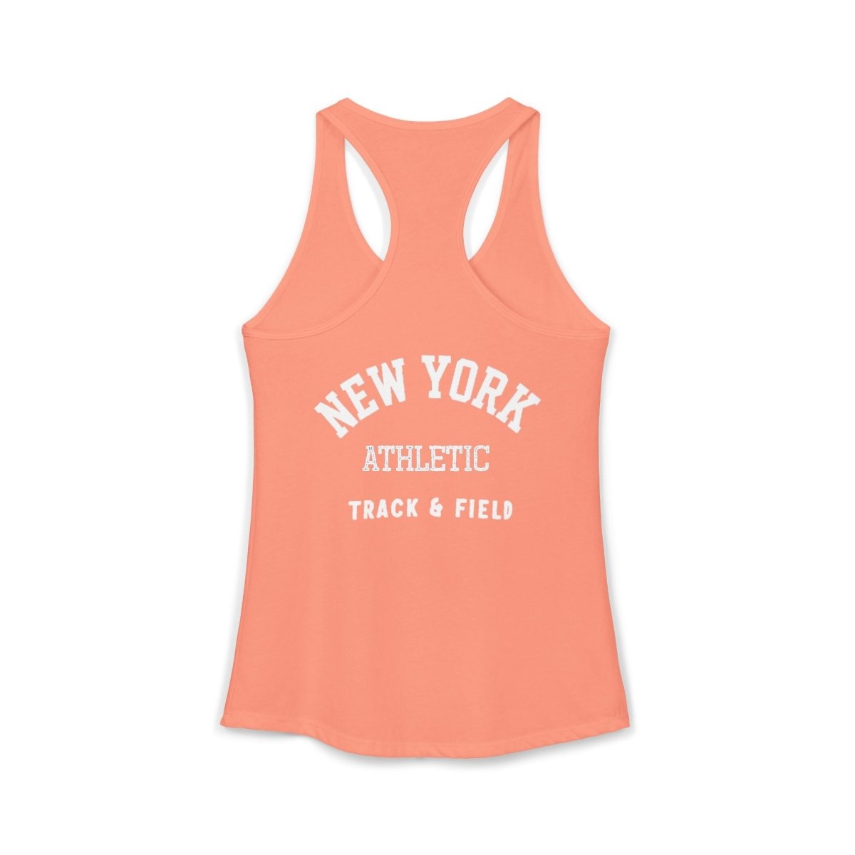 New York Varsity Women's Ideal Racerback Tank Top - Chinchilla Choons