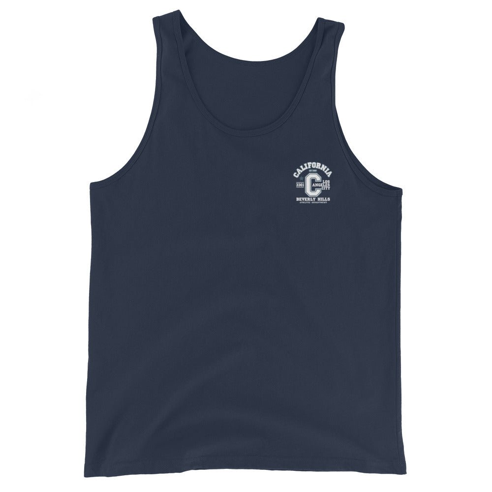 California Varsity Men's Tank Top - Chinchilla Choons
