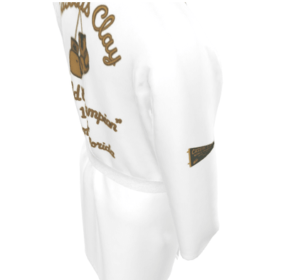 Cassius Clay Men's Boxer Dressing Gown - Chinchilla Choons