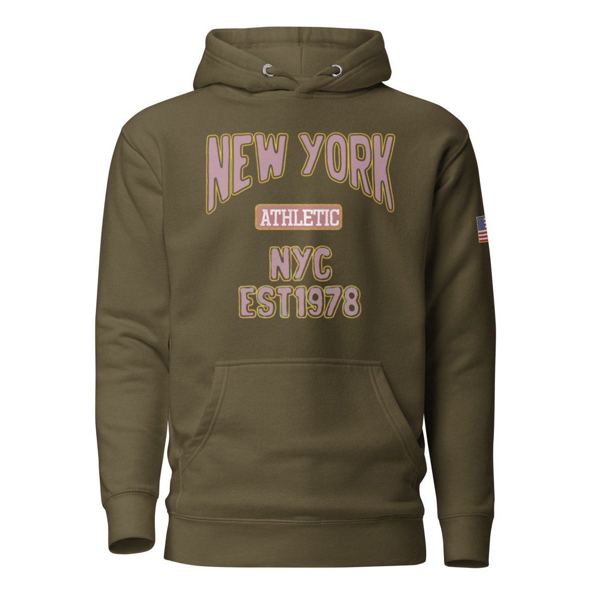 New York Athletic Premium Unisex Hoodie - Chinchilla Choons