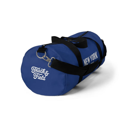 New York City Duffel Gym Bag, (Blue) - Chinchilla Choons