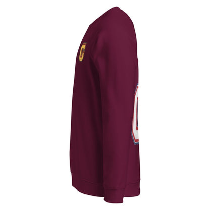 Chinchilla Varsity Unisex Organic Sweatshirt - Chinchilla Choons