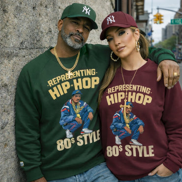 Representing Hip Hop Unisex Sweatshirt - Chinchilla Choons