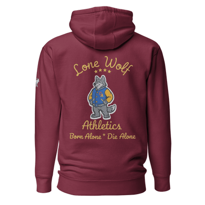 Lone Wolf Unisex Hoodie - Chinchilla Choons