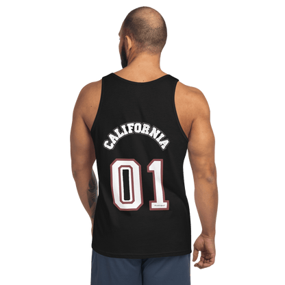 California Varsity Men's Tank Top - Chinchilla Choons
