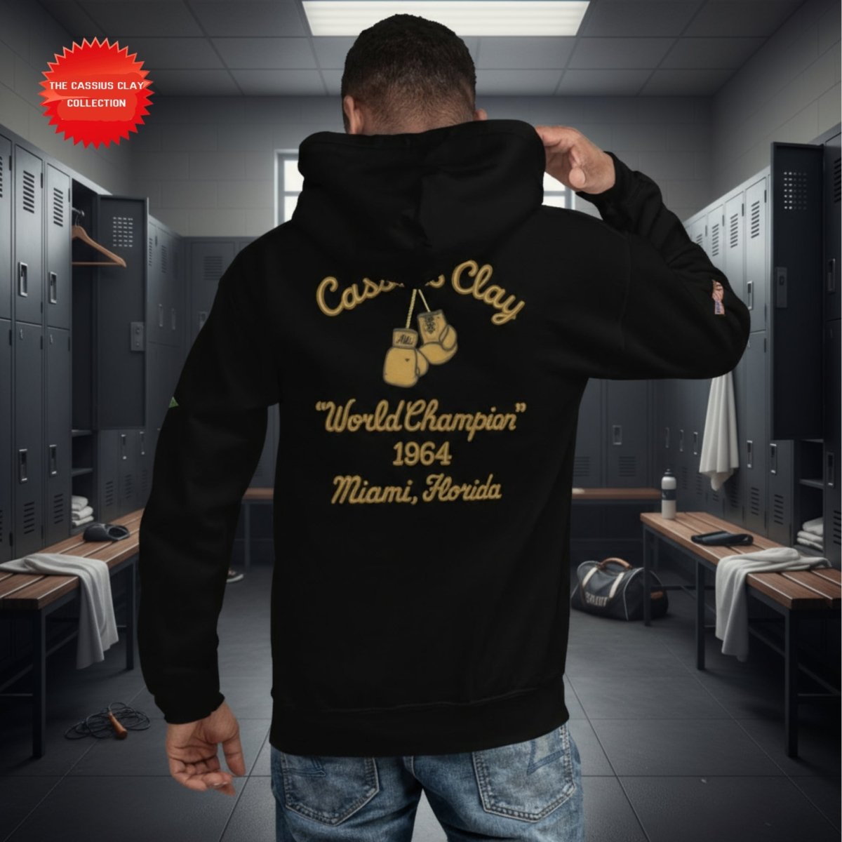 Cassius Clay Classic Unisex Hoodie - Chinchilla Choons