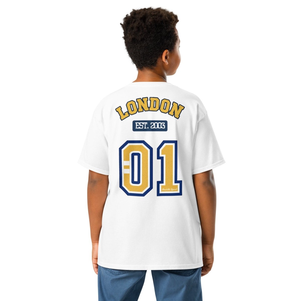 London Varsity Youth Classic Tee - Chinchilla Choons