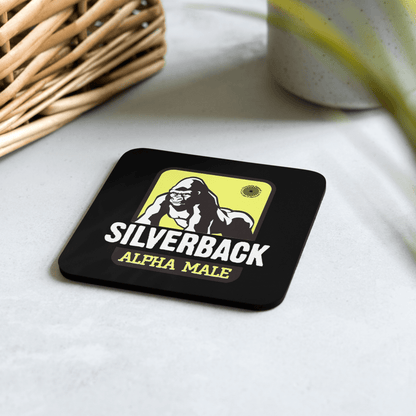 Silverback Cork - Back Coaster - Chinchilla Choons