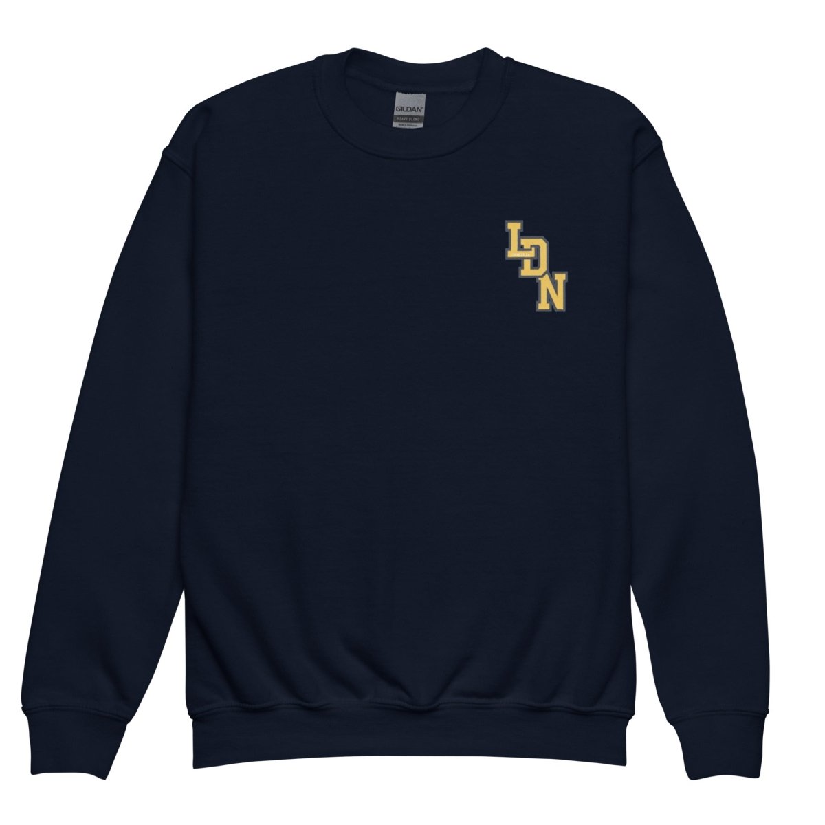 London Varsity Youth Crewneck Sweatshirt - Chinchilla Choons