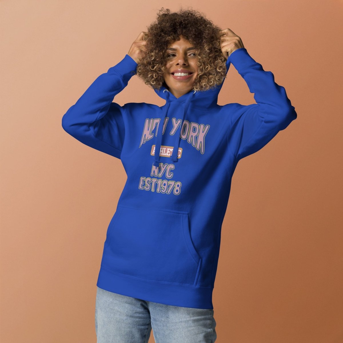 New York Athletic Premium Unisex Hoodie - Chinchilla Choons