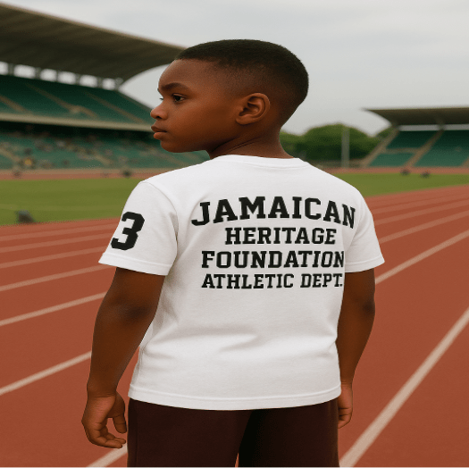 Jamaica Heritage Youth Classic Tees - Chinchilla Choons