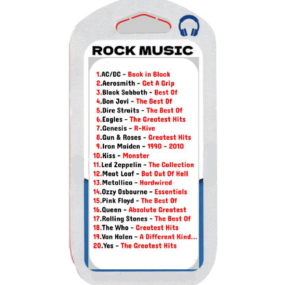Rock Music USB - Chinchilla Choons