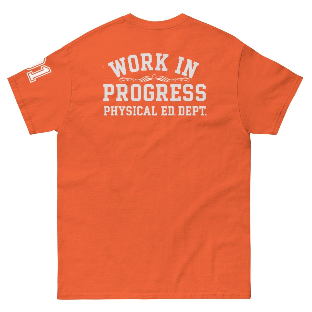 Work In Progress Mens Classic Tee - Chinchilla Choons