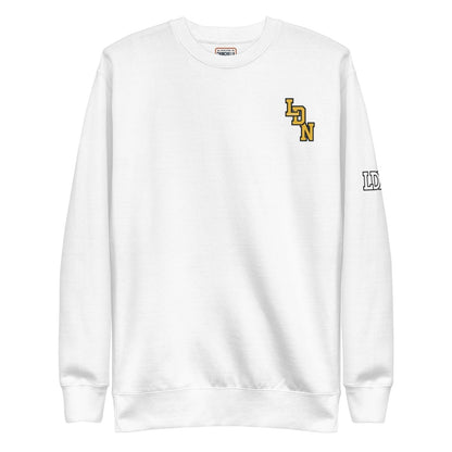 London Varsity Unisex Premium Sweatshirt - Chinchilla Choons