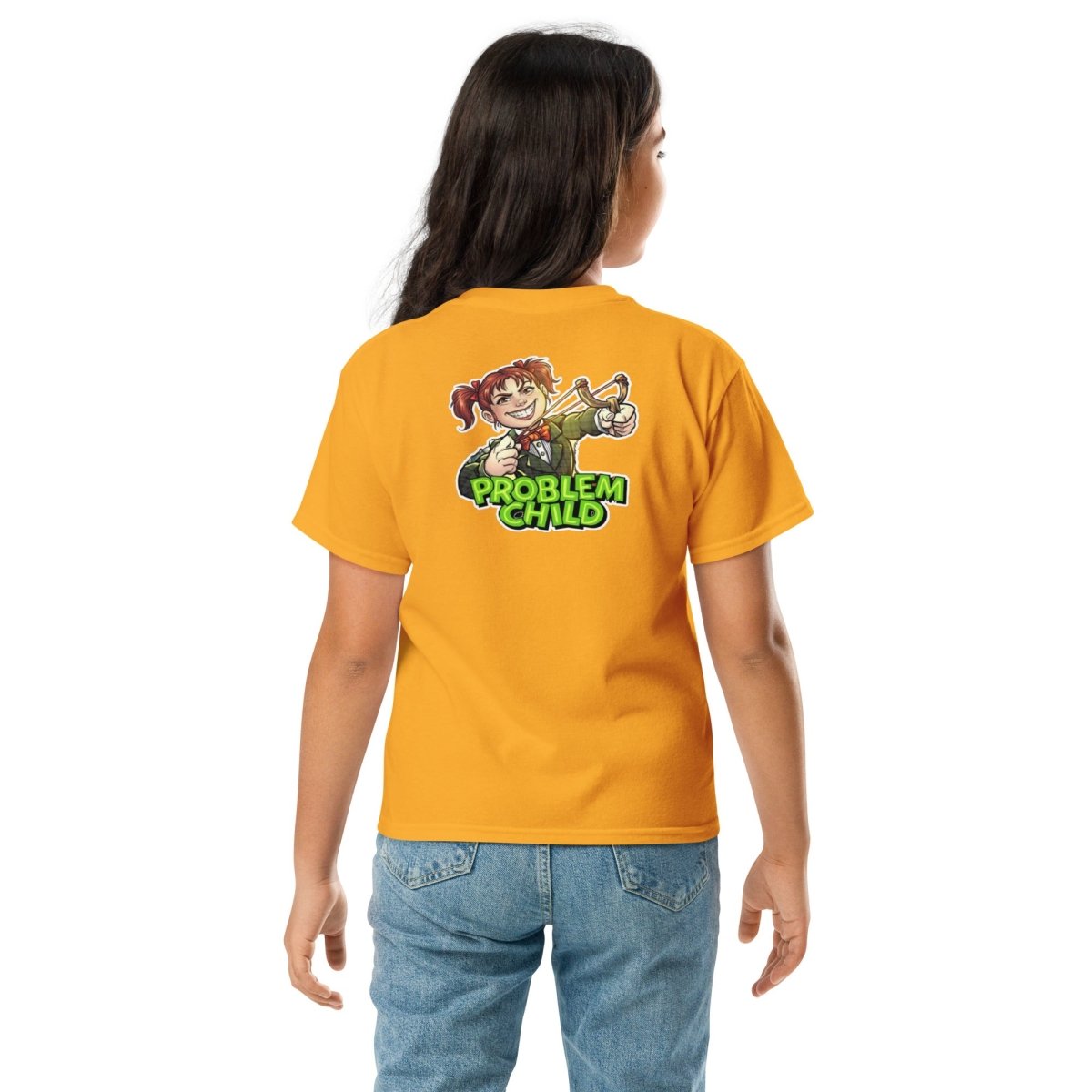 Problem Child (Girls) Classic Tee - Chinchilla Choons