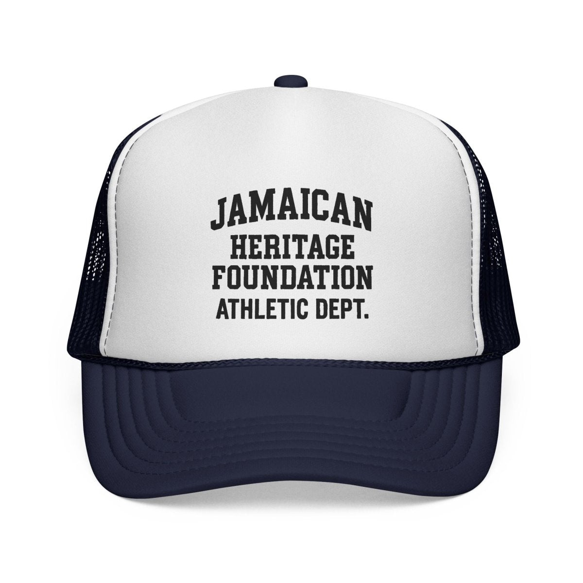 Jamaican Heritage Foundation Athletic Dept. Trucker Cap - Chinchilla Choons