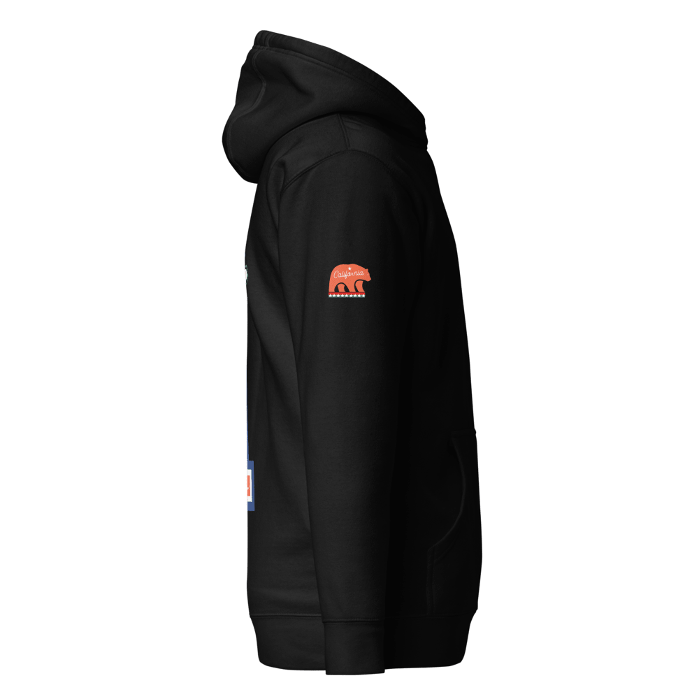 California Varsity Unisex Hoodie - Chinchilla Choons