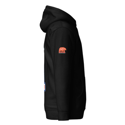California Varsity Unisex Hoodie - Chinchilla Choons