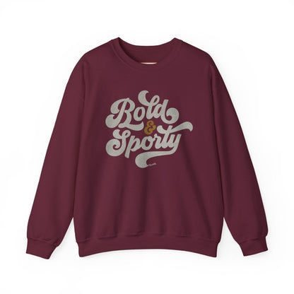 Bold & Sporty Women's Crewneck Sweatshirt - Chinchilla Choons