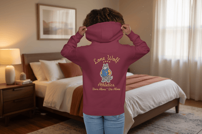 Lone Wolf Unisex Hoodie - Chinchilla Choons
