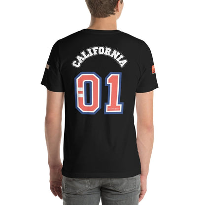 California Varsity Unisex T-Shirt - Chinchilla Choons