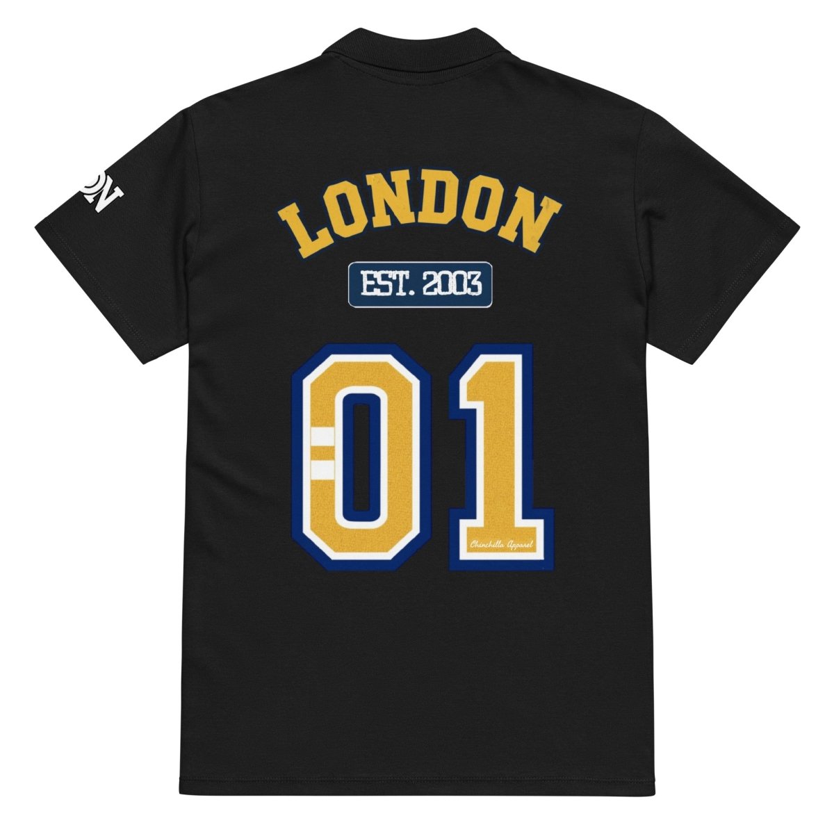 London Varsity Pique Polo Shirt - Chinchilla Choons